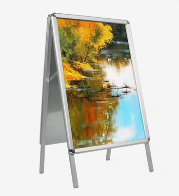Custom Cheap Aluminum Double Side a Frame Sign A1 Trade Show Poster Display Stand