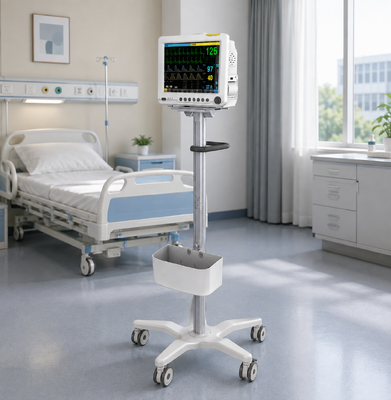 Aluminum Alloy Column/Custom Aluminum Extrusion Profile for Medical Equipment Cart/Custom Extruded Aluminum Profile