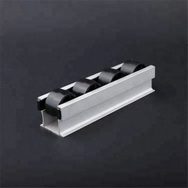 Industrial T Slot Aluminum Extrusion Roller Track Sliding Flow Rack For Storage System