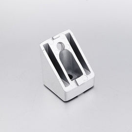 45 Degree Angle Connector T Slot Aluminum Extrusion With Cap 20x20 Corner Bracket