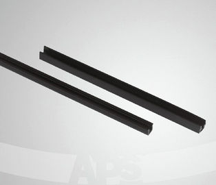 Aluminum Profile Accessory Aluminium Slot 8 Black Pvc Seal Strip Sliding Rubber Cover