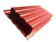 6063 Aluminum Housing CNC Machining Parts Anodized Aluminium Profile Red Color