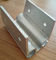 Silver U Shape Tent Keder Aluminium Industrial Profile With CNC Machining