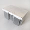 Square Radiator Aa6063 Silver Aluminium Extrusion Profiles Heatsink For Electronics