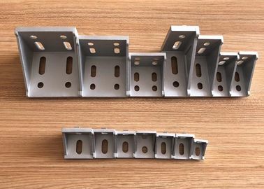 90 Degree Corner Connector Custom Aluminum Extrusions Die Cast Brace Joint Angle Bracket