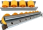 Anodized Sliding Roller Track Shelf System Conveyor For Pipe Rack