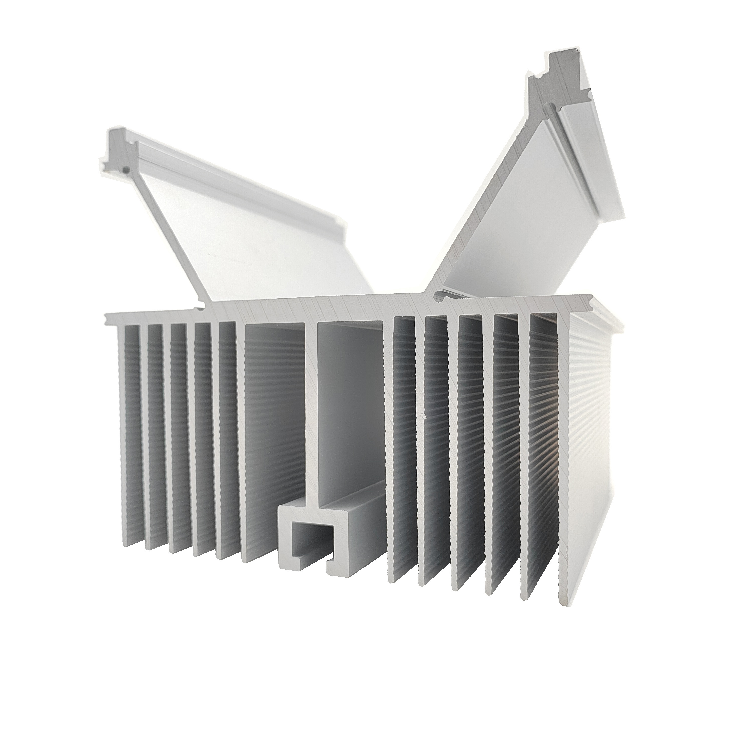 High-quality extruded aluminum radiator metal radiator profile ...